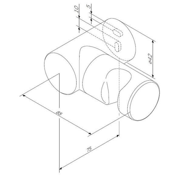 Держатель для душа AM.PM F0500864 Хром Держатель для душа AM.PM F0500864 Хром