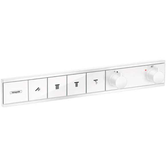 Смеситель для душа Hansgrohe RainSelect 15382700 с термостатом Белый матовый
