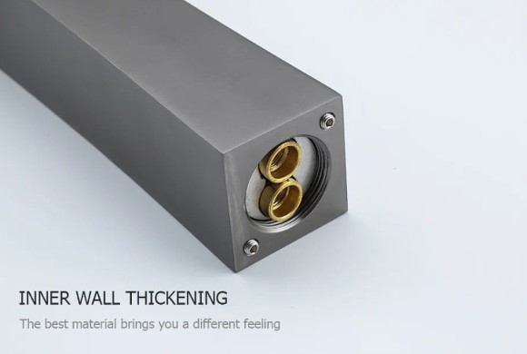 Смеситель для раковины Gappo G07-9 G1007-89 Оружейная сталь