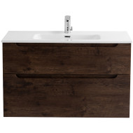 Тумба под раковину BelBagno Etna-H60 90 ETNA-H60-900-2C-SO-RW-P подвесная Rovere Moro