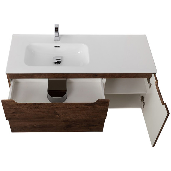 Тумба под раковину BelBagno Etna 100 L ETNA-1000-2C-1A-SO-RW-L подвесная Rovere Moro Тумба под раковину BelBagno Etna 100 L ETNA-1000-2C-1A-SO-RW-L подвесная Rovere Moro