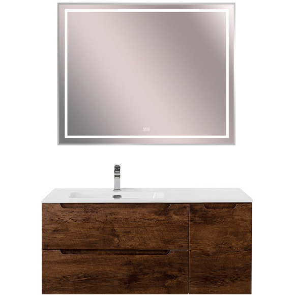 Тумба под раковину BelBagno Etna 100 L ETNA-1000-2C-1A-SO-RW-L подвесная Rovere Moro Тумба под раковину BelBagno Etna 100 L ETNA-1000-2C-1A-SO-RW-L подвесная Rovere Moro