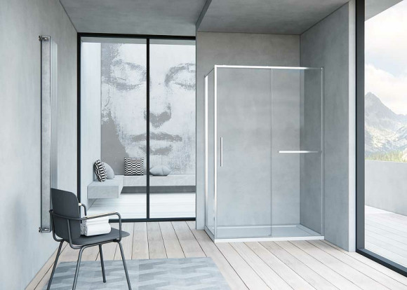 Душевой уголок Vincea Slim Soft 100x100 VSR-1SS1010CL профиль Хром стекло прозрачное Душевой уголок Vincea Slim Soft 100x100 VSR-1SS1010CL профиль Хром стекло прозрачное