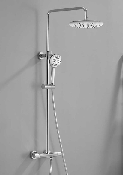 Душевая система Vincea Desire VSFS-1D0TCH с термостатом Хром