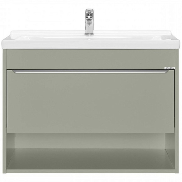 Тумба под раковину Aquaton Хоуп 80 1A287301HP9D0 подвесная Хаки