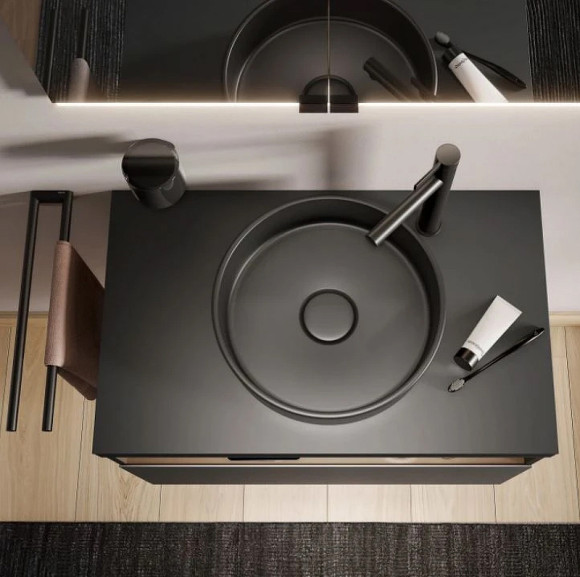 Раковина-чаша Keuco Stageline 40 32880570400 Черная