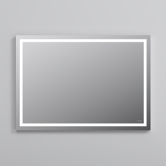 Зеркало AM.PM Gem 100 M91AMOX1001WG с подсветкой с механическим выключателем Зеркало AM.PM Gem 100 M91AMOX1001WG с подсветкой с механическим выключателем