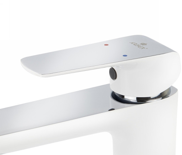 Смеситель для раковины Kaiser Glory 69111 Белый Хром