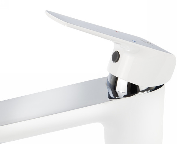 Смеситель для раковины Kaiser Glory 69111 Белый Хром