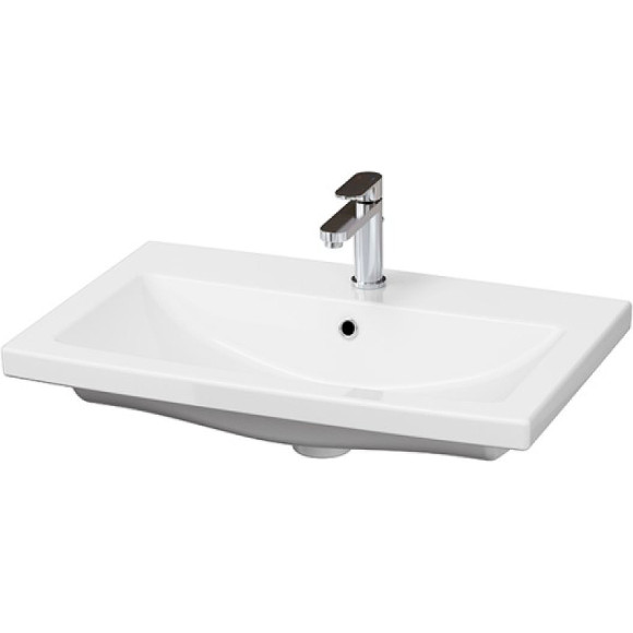 Тумба с раковиной Comforty Никосия 70П 00-00008855 подвесная Дуб темный Тумба с раковиной Comforty Никосия 70П 00-00008855 подвесная Дуб темный