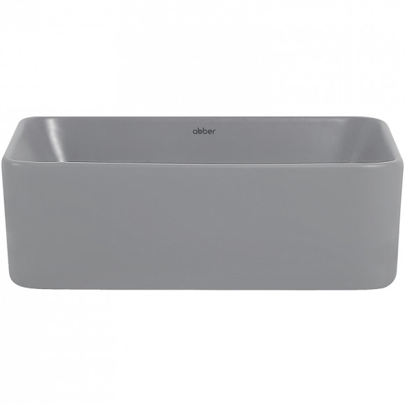 Раковина-чаша Abber Rechteck 40 AC2213MG Серая матовая Раковина-чаша Abber Rechteck 40 AC2213MG Серая матовая