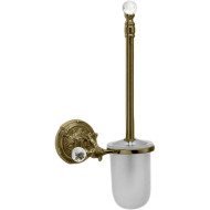 Ершик для унитаза Art&Max Barocco Crystal AM-1785-Br-C Бронза