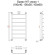 Водяной полотенцесушитель Тругор Браво 1 НП 100x50 Хром Водяной полотенцесушитель Тругор Браво 1 НП 100x50 Хром