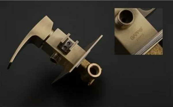 Гигиенический душ со смесителем Gappo Jacob G7207-4 Бронза