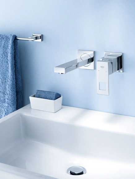 Смеситель для раковины Grohe Eurocube 19895000 Хром Смеситель для раковины Grohe Eurocube 19895000 Хром
