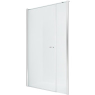 Душевая дверь New Trendy New Soleo Chrome 120 D-0141A/D-0094B профиль Хром стекло прозрачное