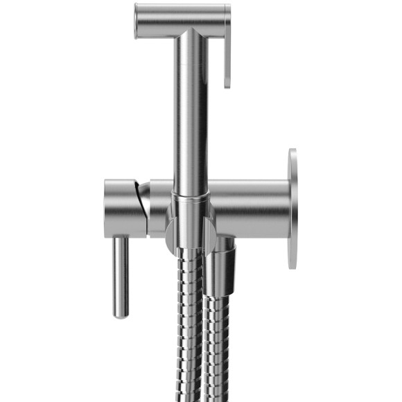 Гигиенический душ со смесителем Whitecross Y brushed nickel SYSYBI2NIB Брашированный никель Гигиенический душ со смесителем Whitecross Y brushed nickel SYSYBI2NIB Брашированный никель
