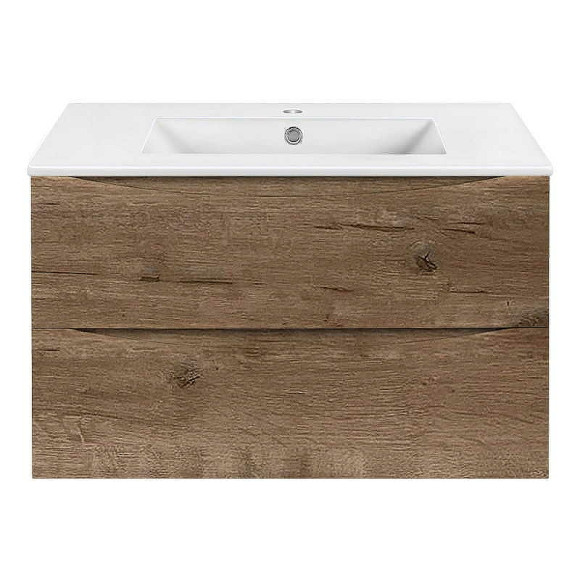 Тумба под раковину Vincea Mia 75 VMC-2MA750VO подвесная V.Oak