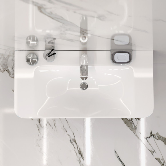 Тумба под раковину AM.PM Sensation 100 M30FHX1002TF подвесная Табачный дуб Тумба под раковину AM.PM Sensation 100 M30FHX1002TF подвесная Табачный дуб