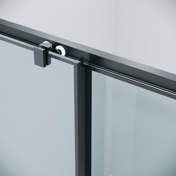 Душевой уголок Grossman Cosmo 140х90 120.K33.02.1490.21.00 профиль Черный матовый стекло прозрачное Душевой уголок Grossman Cosmo 140х90 120.K33.02.1490.21.00 профиль Черный матовый стекло прозрачное