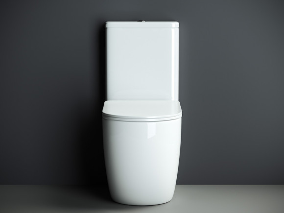 Унитаз компакт Ceramicanova Mia Rimless CN1801-B без бачка и с сиденьем Микролифт Унитаз компакт Ceramicanova Mia Rimless CN1801-B без бачка и с сиденьем Микролифт