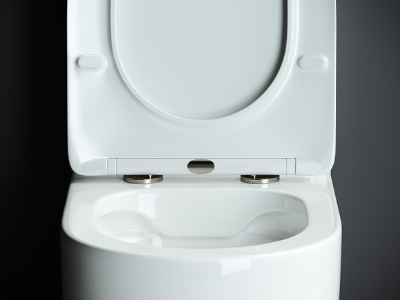 Унитаз компакт Ceramicanova Mia Rimless CN1801-B без бачка и с сиденьем Микролифт Унитаз компакт Ceramicanova Mia Rimless CN1801-B без бачка и с сиденьем Микролифт