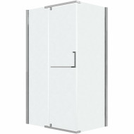 Душевой уголок Grossman Pragma 120х80 120.K33.03.1280.10.02 профиль Хром стекло шиншилла