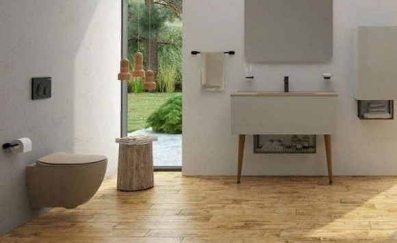 Унитаз Creavit Free FE320-11CM00E-0000 подвесной Капучино матовый без сиденья Унитаз Creavit Free FE320-11CM00E-0000 подвесной Капучино матовый без сиденья