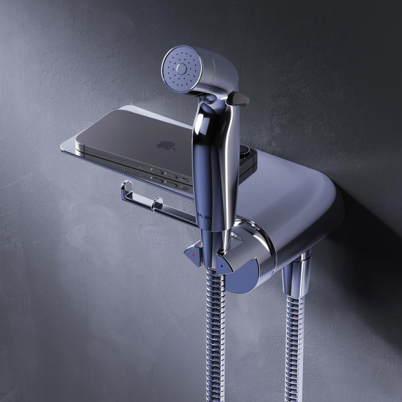 Гигиенический душ со смесителем AM.PM Func F0H8F900 Хром Гигиенический душ со смесителем AM.PM Func F0H8F900 Хром