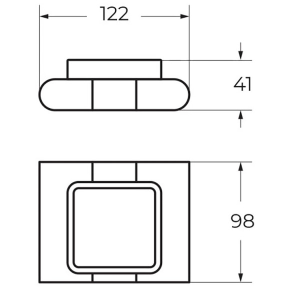 Мыльница Art&Max Platino AM-E-3999-MB Черная матовая Мыльница Art&Max Platino AM-E-3999-MB Черная матовая