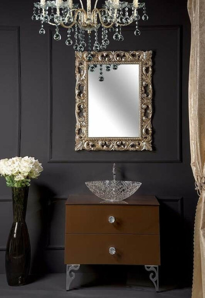 Тумба под раковину Boheme Armadi Art NeoArt 80 831-080-DB подвесная Dark Brown