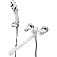 Смеситель для ванны Gappo G49 G2249 универсальный Белый Хром Смеситель для ванны Gappo G49 G2249 универсальный Белый Хром