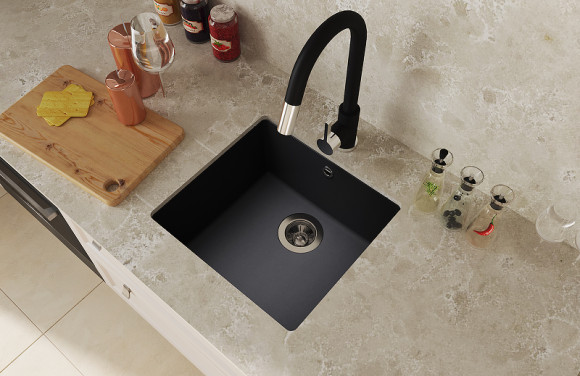 Кухонная мойка Florentina Вега-400 22.315.C0400.302 Антрацит