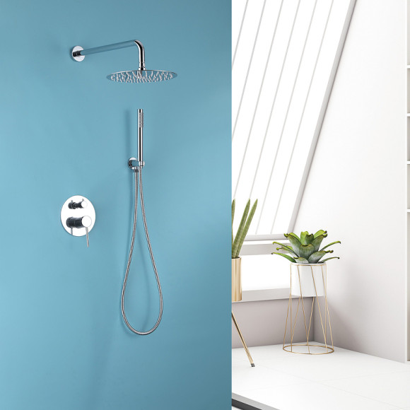 Душевая система Abber Emotion AF8818 Хром Душевая система Abber Emotion AF8818 Хром