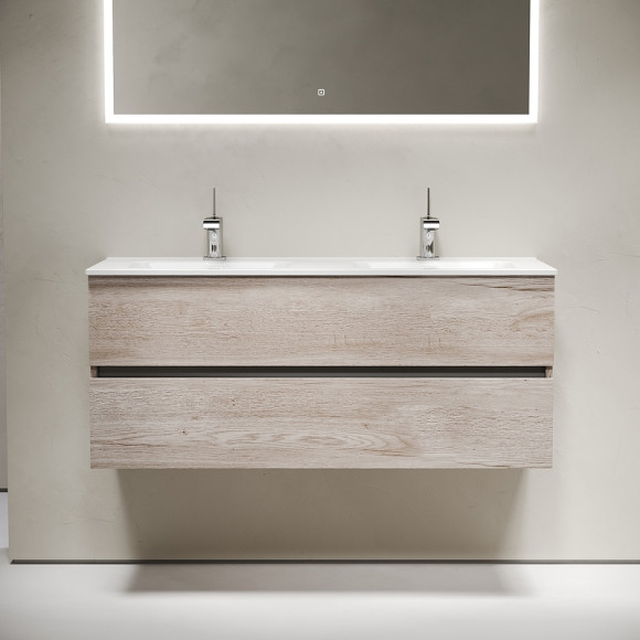 Тумба под раковину Sancos Urban 120 UR120-2EG подвесная Дуб Галифакс натуральный