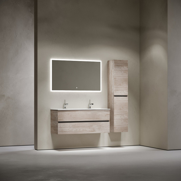 Тумба под раковину Sancos Urban 120 UR120-2EG подвесная Дуб Галифакс натуральный