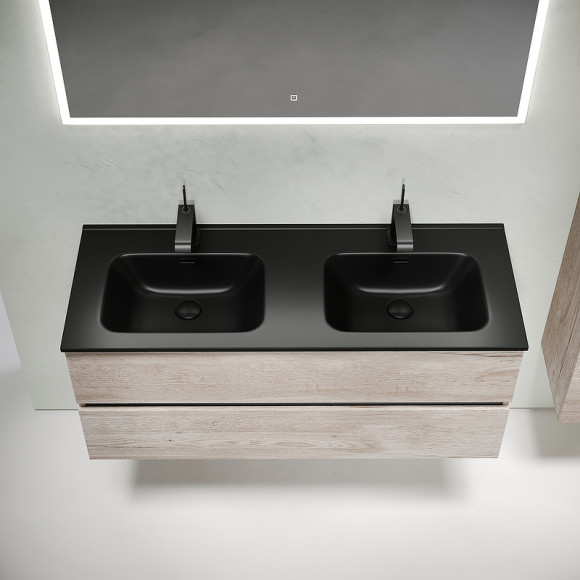 Тумба под раковину Sancos Urban 120 UR120-2EG подвесная Дуб Галифакс натуральный