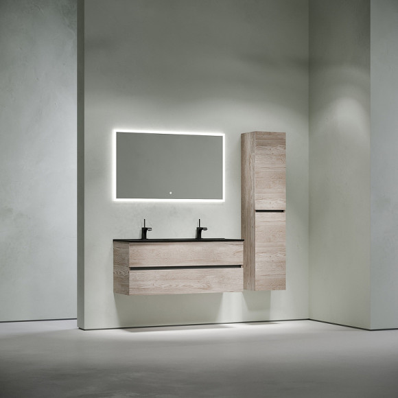 Тумба под раковину Sancos Urban 120 UR120-2EG подвесная Дуб Галифакс натуральный