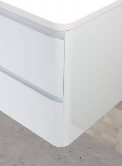 Тумба под раковину BelBagno ALBANO-1000-2C-SO-BL подвесная Bianco Lucido