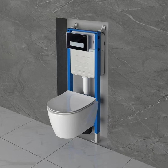 Инсталляция Point Элемент PN45124 для унитаза без клавиши смыва