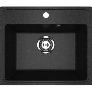 Кухонная мойка Ulgran Practik PR-M 490-004 Черный оникс