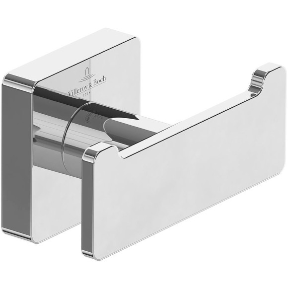 Двойной крючок Villeroy&Boch Elements-Striking TVA15201200061 Хром