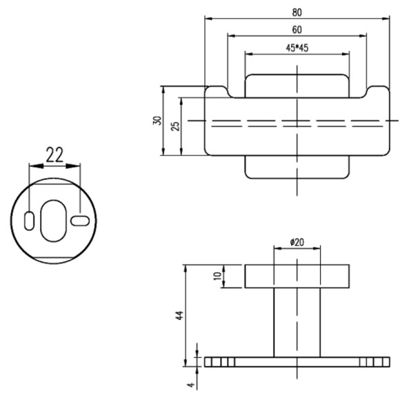 Двойной крючок Villeroy&Boch Elements-Striking TVA15201200061 Хром Двойной крючок Villeroy&Boch Elements-Striking TVA15201200061 Хром