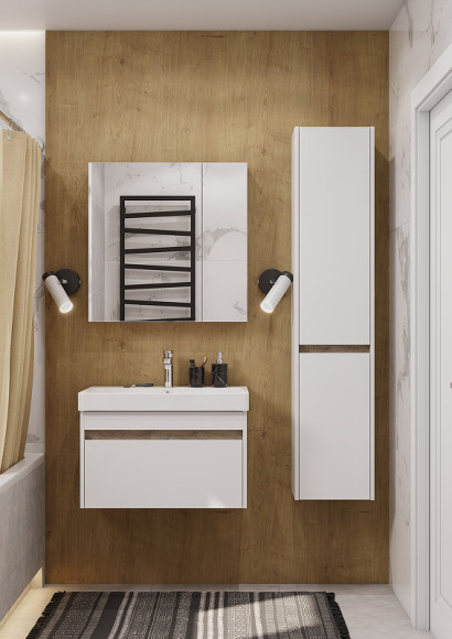 Тумба под раковину Aquaton Марти 70 1A267501MY010 подвесная Ясень шимо