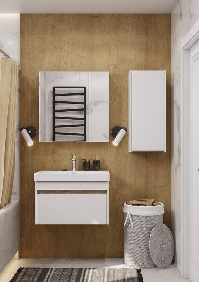 Тумба под раковину Aquaton Марти 70 1A267501MY010 подвесная Ясень шимо