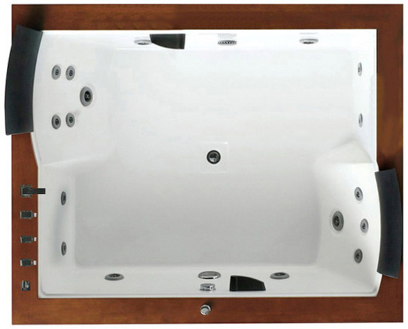 Акриловая ванна Gemy 186х151 G9052 II B L с гидромассажем Акриловая ванна Gemy 186х151 G9052 II B L с гидромассажем