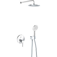 Душевая система Kludi Bozz 386710576 Хром