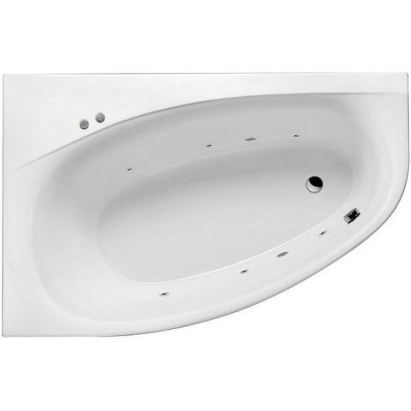 Акриловая ванна Excellent Kameleon 170x110 L WAEX.KML17.SOFT.CR с гидромассажем
