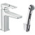 Смеситель для раковины Hansgrohe Metropol 74522000 с гигиеническим душем Хром