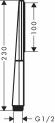 Ручной душ Hansgrohe Rainfinity 26866700 Белый матовый Ручной душ Hansgrohe Rainfinity 26866700 Белый матовый